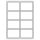 99 x 68 mm 200 feuilles p.boîte
