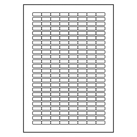 21 x 9 mm 100 feuilles p.boîte PMV