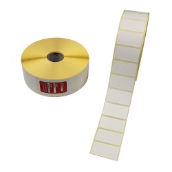 MC Etiketten 38X21 mm 1 Rol á 3.150 Etiketten per rol Kern 25 mm